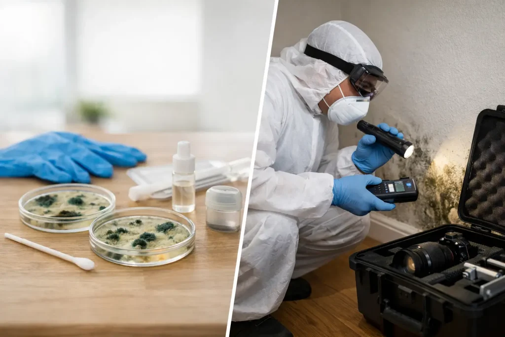 DIY Mold Kit vs Inspection: What to Choose