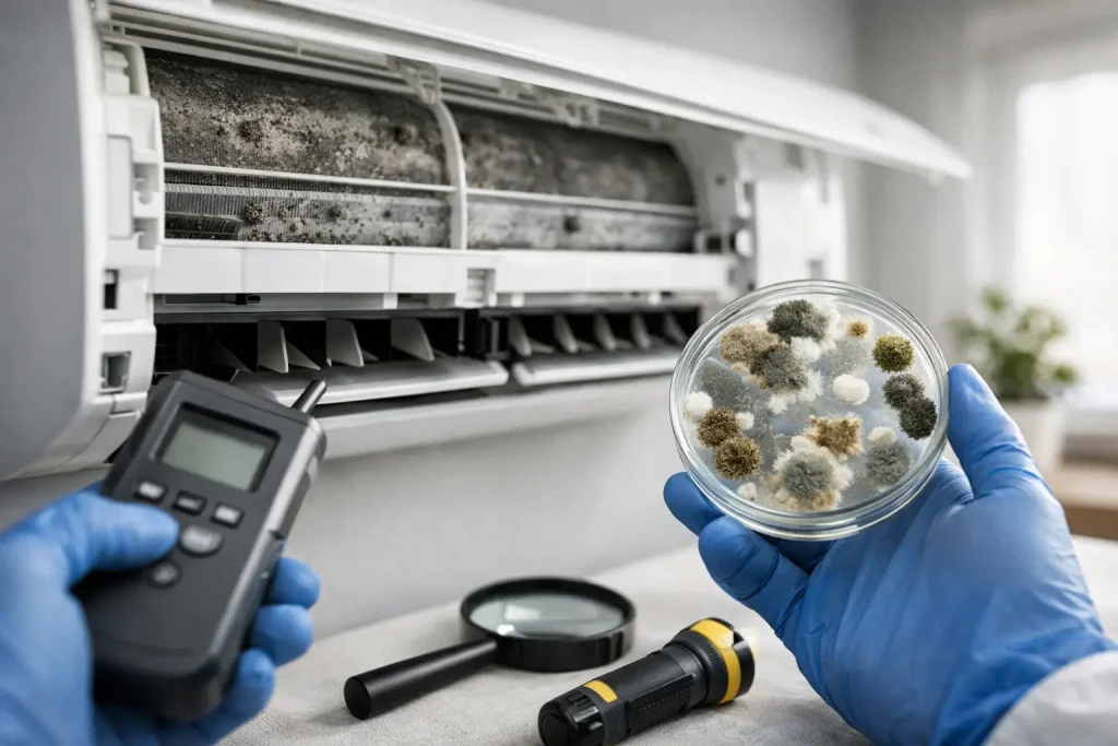 Homeowner Guide to AC Mold Testing and Next Steps