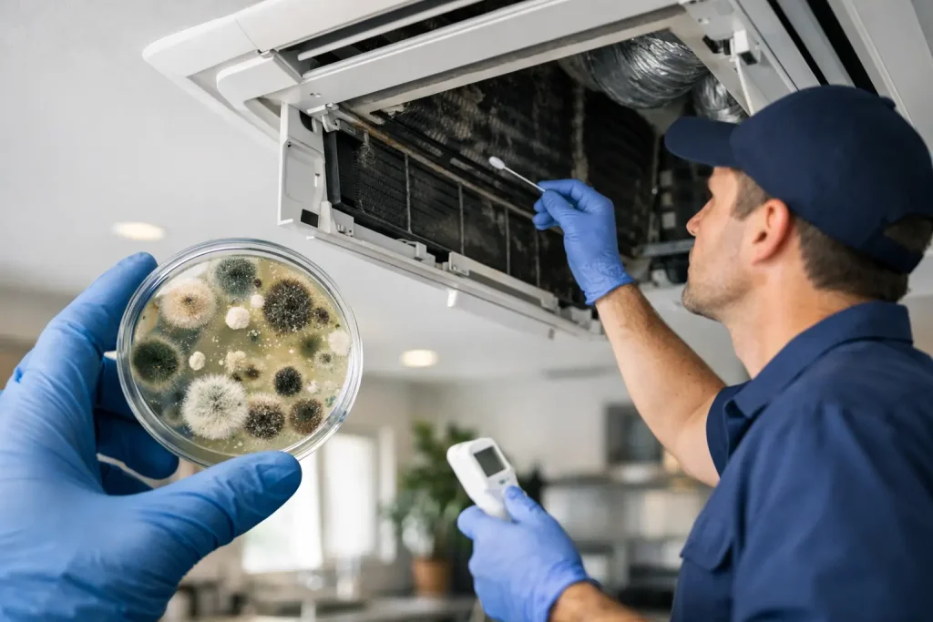 Mold Testing for Your AC System Before It Spreads