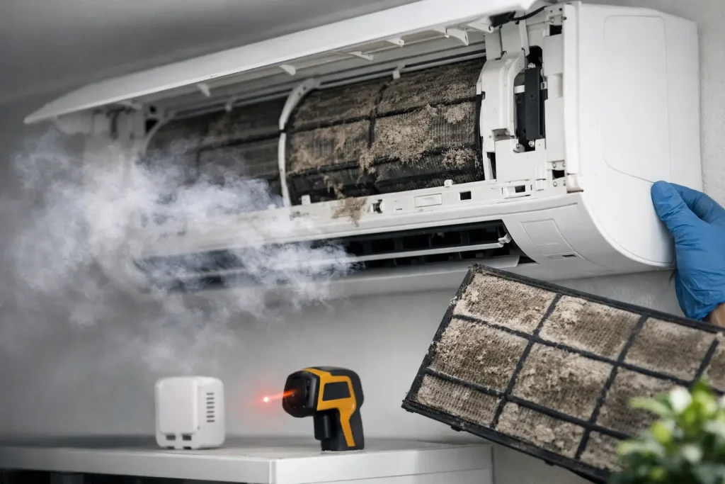 Air Quality Warning Signs Inside Your AC
